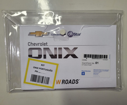Manual Do Proprietário Do Gm Onix 2022/2023 Original