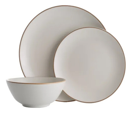 Set De Loza Vajilla 12 Piezas Crema Mason Cash Classic Collection