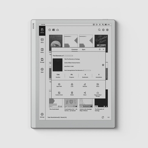 Tablet Go 10,3 Epaper 4g 64gb 300 Ppi B/w Sin Luz Frontal