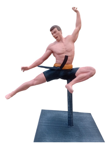 Van Damme(frank Dux) Boneco Estátua Action Figure