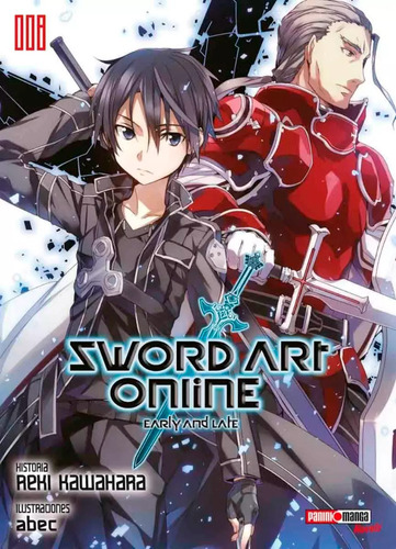 Sword Art Online Novela Ligera Panini México Español Tomo 8