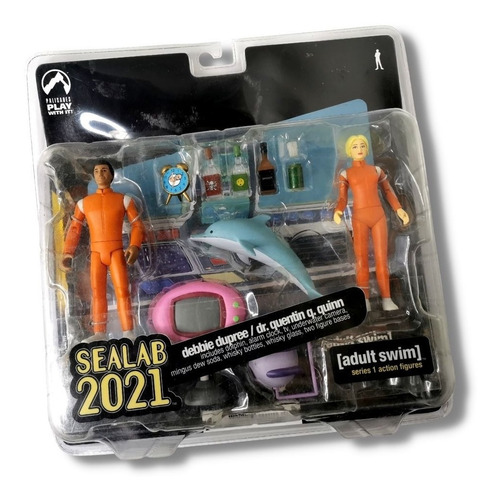 Debbie Dupree & Doctor Quentin Sealab 2021 Figura Acción