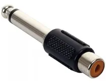 Comprar 10 Adaptadores Rca Hembra A Plug Macho Mono 6.5 