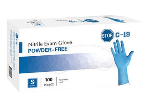 Guantes De Nitrilo Sin Polvo 100 Pz Calidad Premium