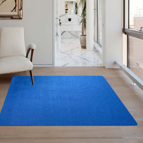 Alfombra Carpeta Nilo 100x150 Bordo Beige Gris Negro Rojo Ancho 1 M Color Azul Diseño De La Tela Largo 1.5 M