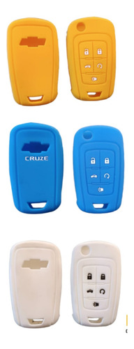 Funda De Silicona 3,5 Botones Chevrolet Cruze Mas/keys Cars