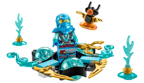 Kit Lego Ninjago Nya Dragon Power Derrape Spinjitzu 71778