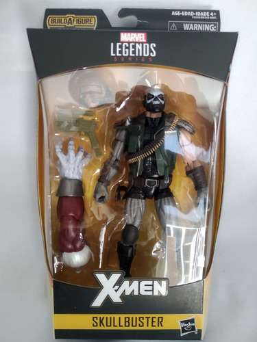 Skullbuster Baf Caliban X-men Marvel Legends