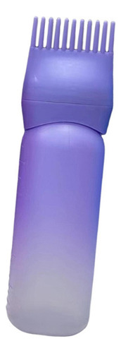 2 Root Comb Aplicador Garrafa Coloração De Cabelo Tintura