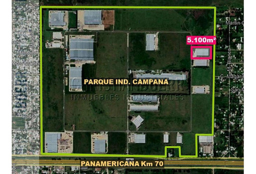 Imagen 10 de 10 de Parque Ind Campana - 5.100m Logisticos - 4 Docks De Carga -