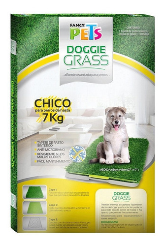 Repuesto Tapete Pasto Sintético Entrenador Toilet Ch 64 X 38