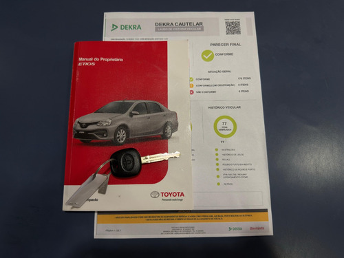 Toyota Etios 1.5 X Plus 16v Aut. 4p
