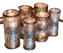 Comprar Set X 6 Fanales Mini Porta Velas
