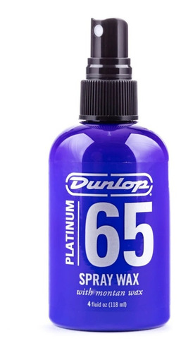 Polidor Spray Dunlop Platinum 65 Guitarra Baixo P65wx4  