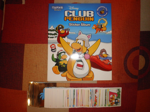 Album Y 25 Estampas Club Penguin Topps Club Penguin (Usado)