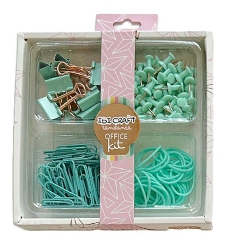 Set De Escritorio Ibi Craft Tendance-office Kit,verde Pastel