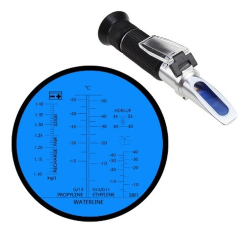 Refratômetro Arla 32 Uréia Refrigerante 5 Em 1