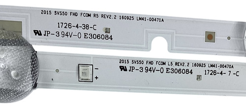 Tiras Led Samsung Un50j5200 Un50cu7000f Originales (Usado)