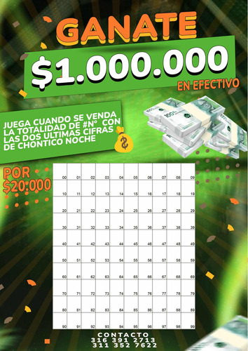 Gánate 1 Millón De Pesos