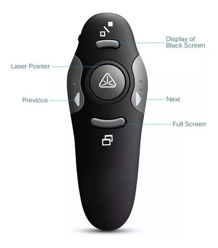 Imagem 2 de 6 de Caneta Laser Controle Sem Fio Apresentador Slide Power Point