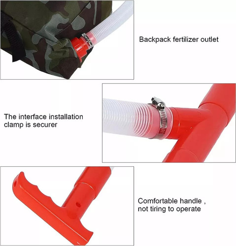 Fertilizante Manual Mochila Para Gránulos Y Polvosaa.