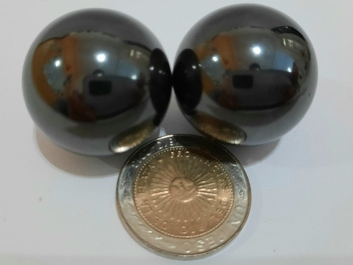 X5 Esfera Iman Piedra Imantadas Metal Antiestres Relajación 