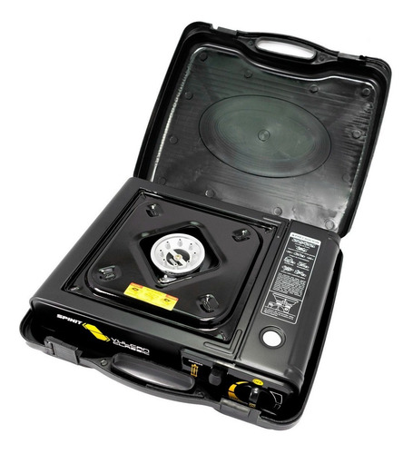 Imagen 6 de 10 de Anafe Spinit Vulcan Portátil + Maletin Camping Cocina