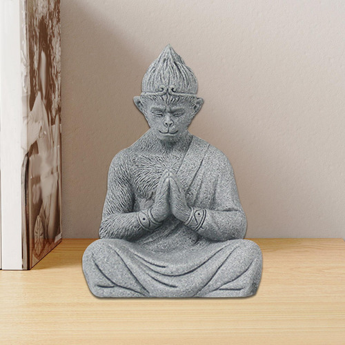 Escultura De Mono Para Decoración. 13,5x7x9,5cm Orar