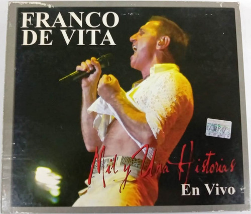 Franco De Vita - Mil Historias En Vivo Digipack Dvd Cd