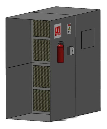 Cabina Profesional Para Gases, Mxspk-082 , Útil6x1x2m,real6x