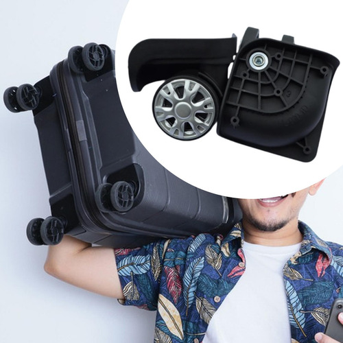 Ruedas Para Maletas Con Rotación De 360 Grados,