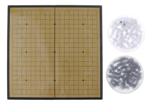 Go Ajedrez Weiqi Juego Tablero Plegable Con Pieza Magnética