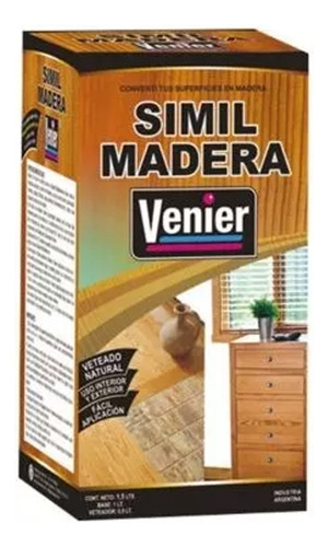 Pintura Simil Madera Venier 0,75 Lts - Colores  Pintumm