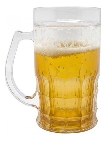 Caneca De Chopp 650ml Cerveja Sempre Cheia