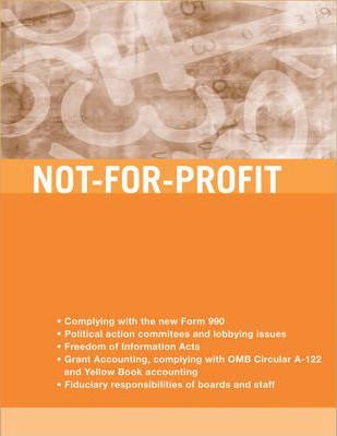 Libro Not-for-profit Accounting, Tax, And Reporting Requi...