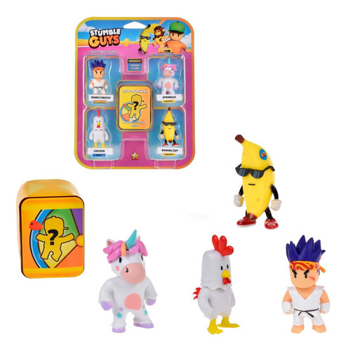 Pack 5 Figuras 5 Cms Stumble Guys - Sprinkles