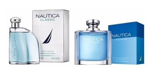 Perfumes Originales Nautica Classic + Voyage Edt 100ml C/u