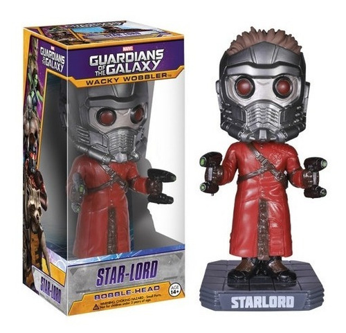 Funko Wacky Wobbler Star Lord Guardianes Galaxia #funkonauta