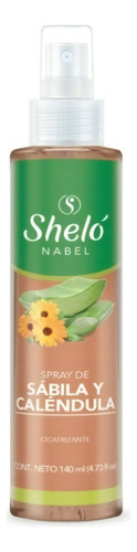  Spray De Sabila Y Calendula Cicatrizante Shelo /sa Fragancia Herbal Tipo de envase Atomizador Tipos de piel Todo tipo de piel