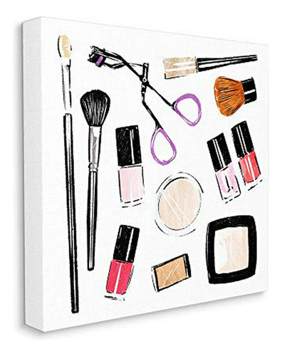 Stupell Industries Herramientas De Maquillaje Beauty Fashion