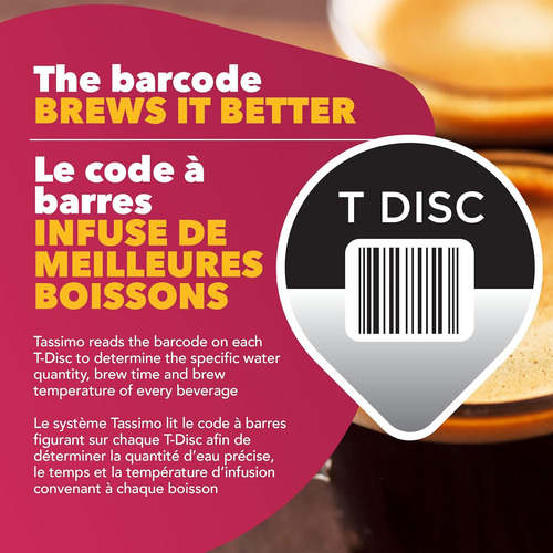 Tassimo 14-t Discos Carte Noire Long Espresso, 3.88 Oz