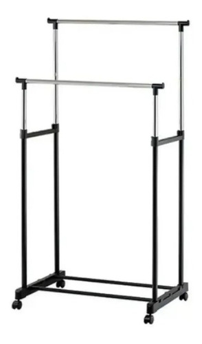 Rack Perchero Doble Organizador Para Colgar Ropa Chico