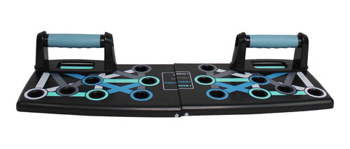 Barra Push Up Portatil Soporte Lagartijas Fitness Muscular Color Negro
