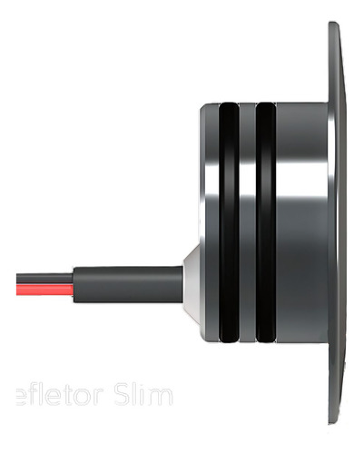 Refletor Led Para Piscina Rgb Slim 20w Cabo 2m - Tholz