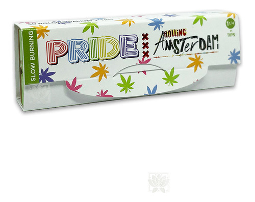 Papel Rolling Amsterdam Pride 1 1/4 + Tips / Ambienteyaromas