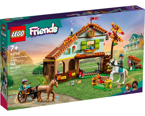 Set Lego® Friends 41745 Establo De Autumn (545 Piezas)