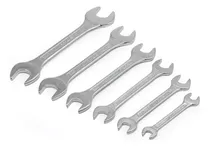 Comprar Jogo De Chave De Boca Fixa Aço Cromado Resistente 06 Pçs