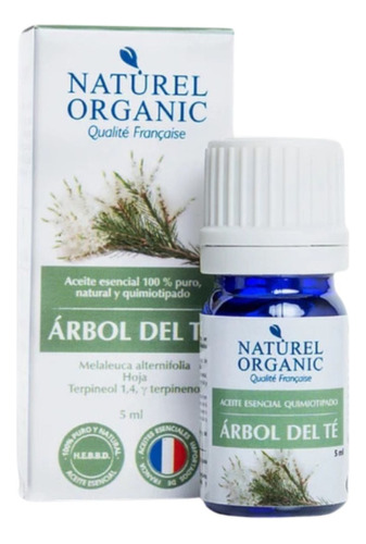 Aceite Esencial Naturel Organic Árbol De Té Masajes Difusor