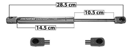 Amortiguador Cofre (de Calidad) Jeep Grand Cherokee 99-04