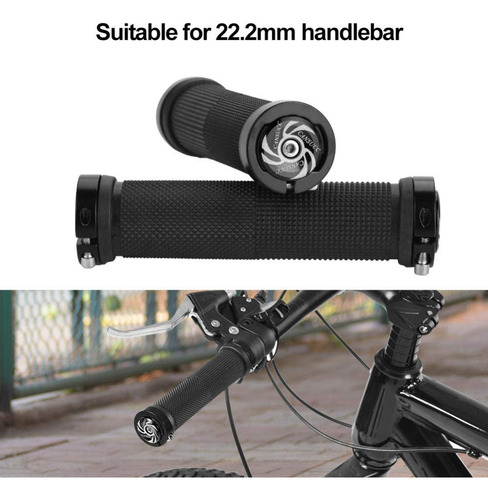 Agarres De Bicicleta, Empu?aduras De Bicicleta Con Bloqueo